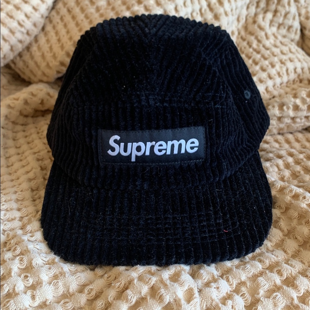 Supreme Dark Corduroy Hat